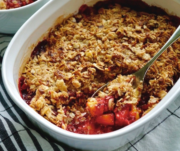 Sugar Free Fruit Crisp