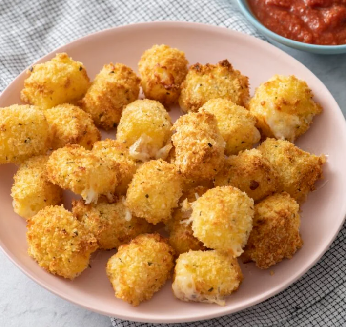 Air Fryer Crispy Cheese Bites