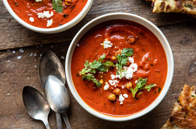 Creamy Moroccan Tomato Soup