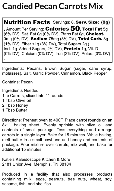 Candied Pecan Carrots