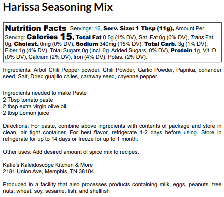 Harissa Seasoning