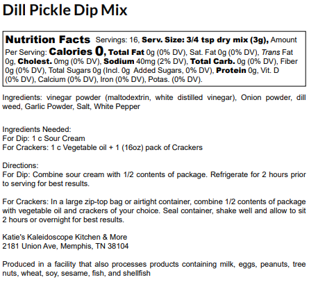 Dill Pickle Dip