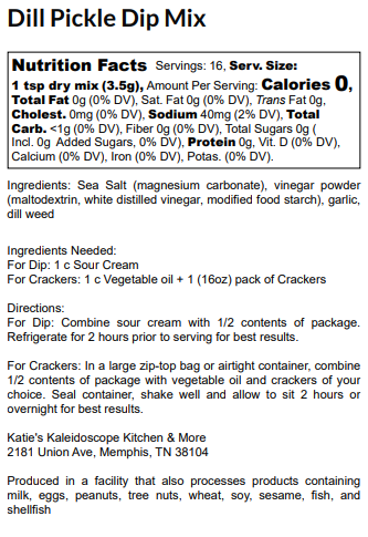 Dill Pickle Dip