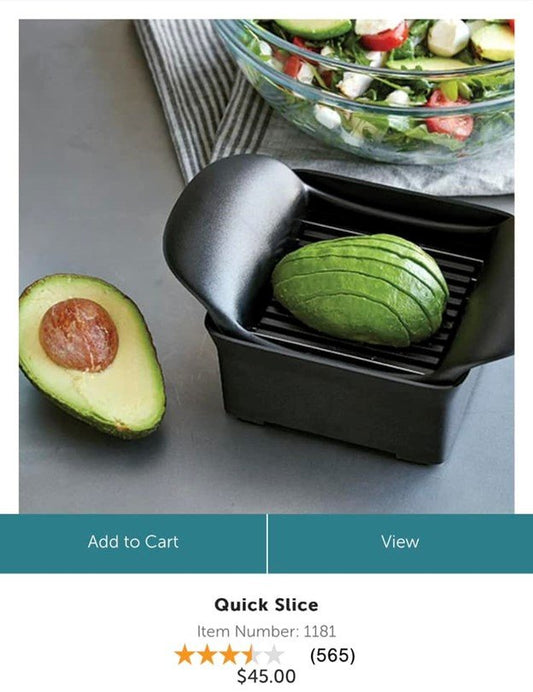 *NEW* Pampered Chef Quick Slice