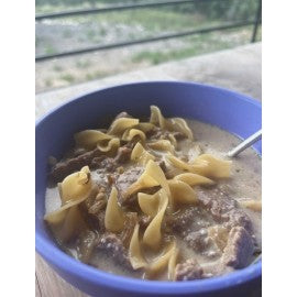 Slow Cooker Beef Stroganoff Soup