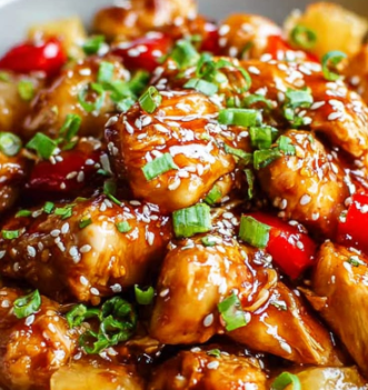 Slow Cooker Hawaiian Chicken