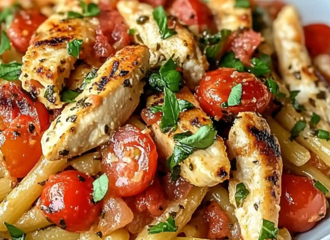 Bruschetta Chicken Pasta