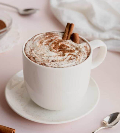 Vanilla Cinnamon Hot Chocolate