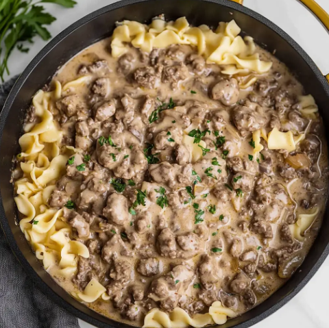 Beef Stroganoff