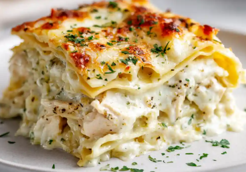 Chicken Alfredo Lasagna