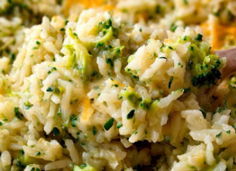 Cheesy Broccoli & Rice Casserole