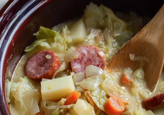 Slow Cooker Cajun Cabbage Stew