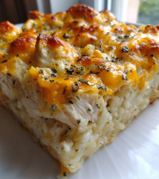 Shrimp/Chicken and Rice Casserole