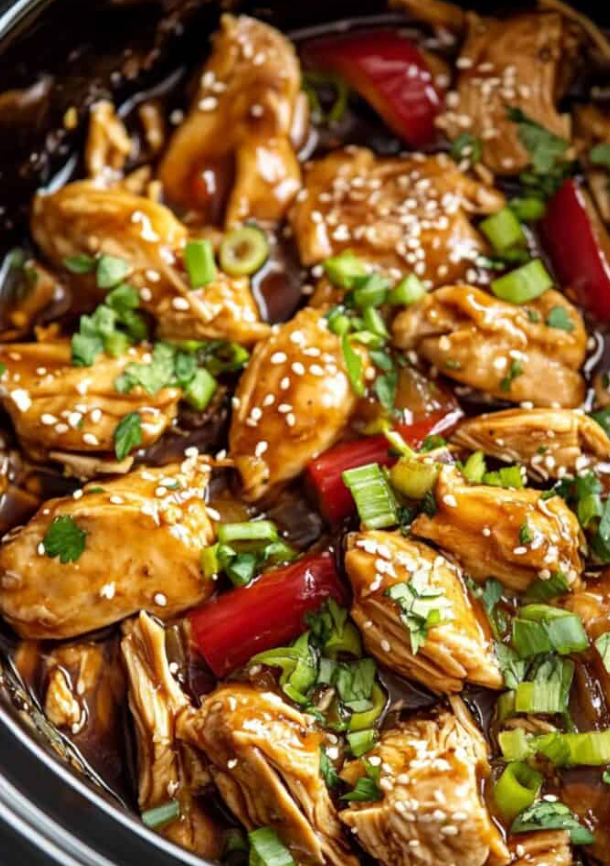 Slow Cooker Sweet Chicken Teriyaki