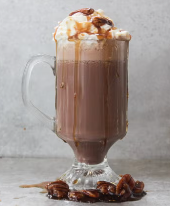 Caramel Turtle Hot Chocolate