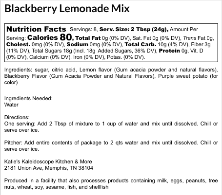 Blackberry Lemonade