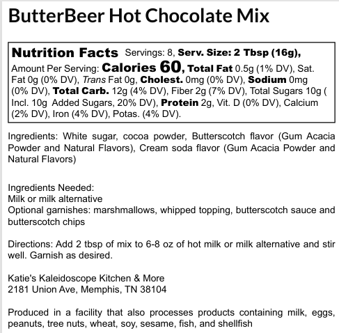 ButterBeer Hot Chocolate