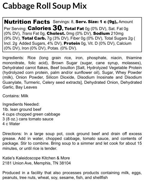 Cabbage Roll Soup