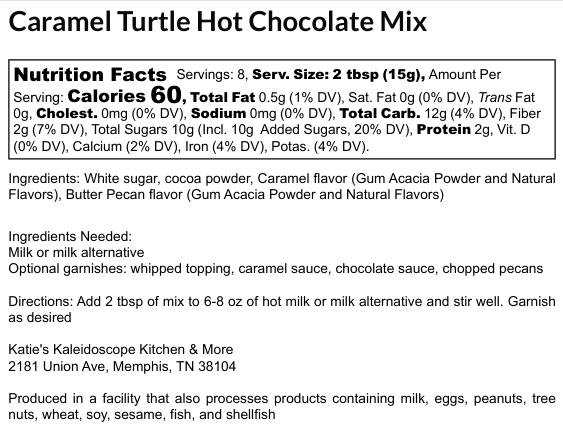 Caramel Turtle Hot Chocolate