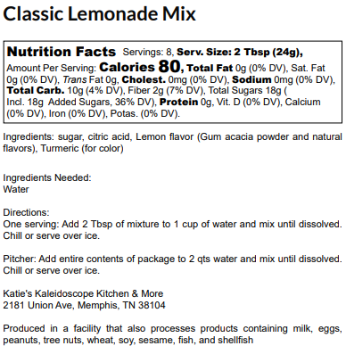 Classic Lemonade