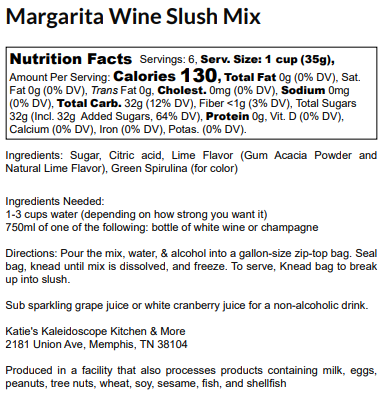 Margarita Wine Slush