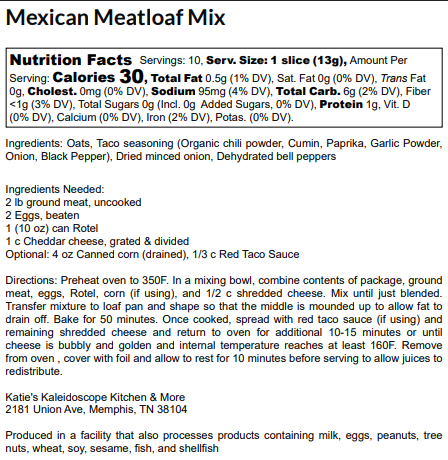 Mexican Meatloaf