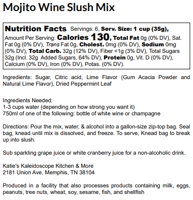 Mojito Wine Slush