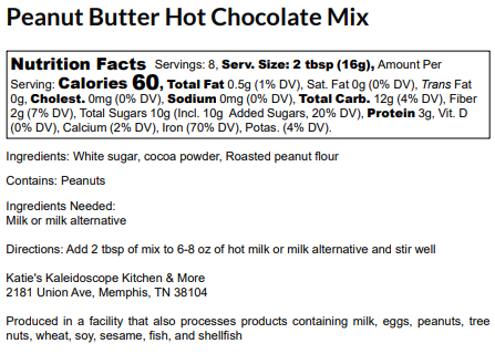 Peanut Butter Hot Chocolate
