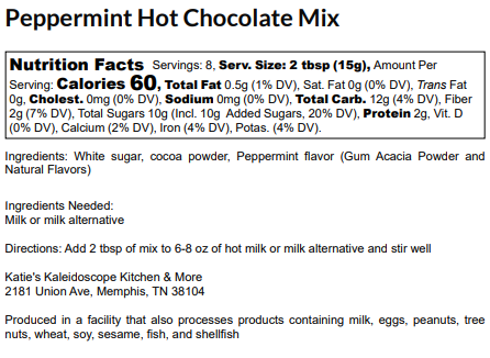 Peppermint Hot Chocolate