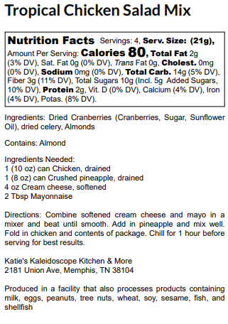 Tropical Chicken Salad