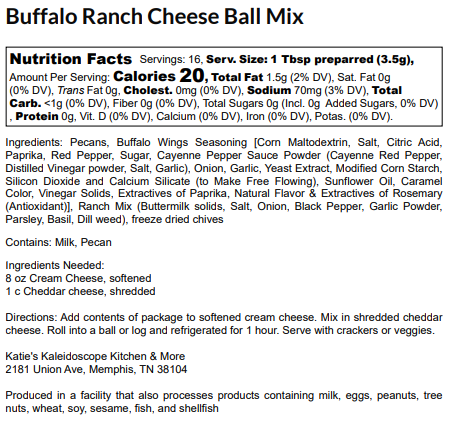 Buffalo Ranch Cheese Ball