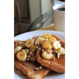 Slow Cooker Bananas Foster