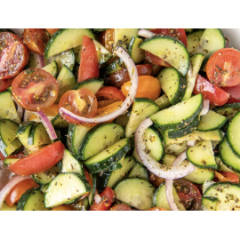 Cucumber and Tomato Salad