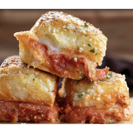 Hot Glazed Italian Pizza Sliders