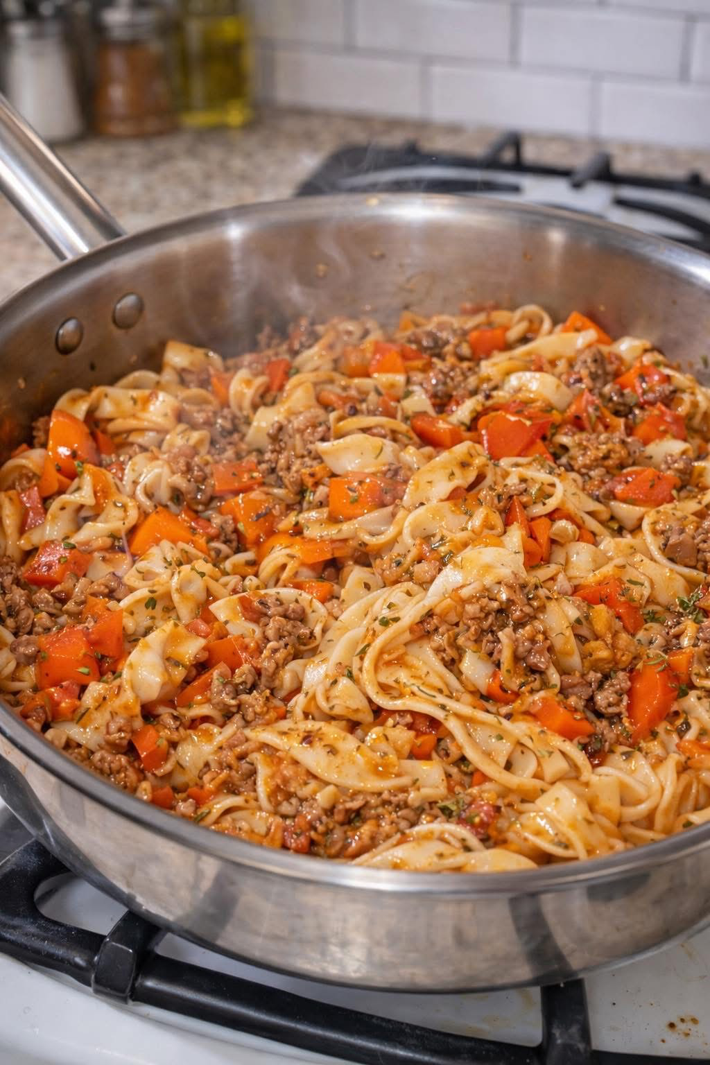 Italian Drunken Noodles