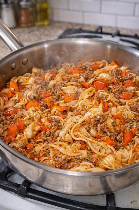 Italian Drunken Noodles