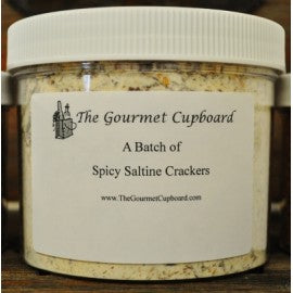 Spicy Saltine Cracker Mix Batch Jar